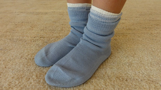 生活絹　子ども用　セット　ブルー