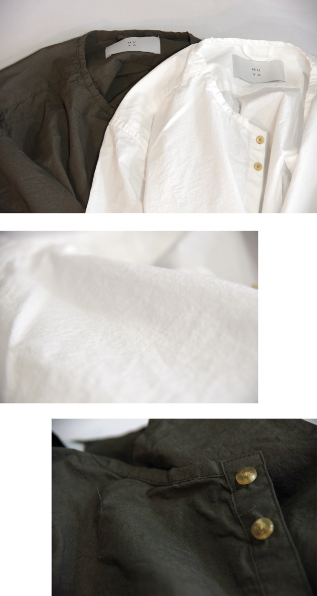 MUYA【ナードシャツ】ラフに羽織って、きちんと見せる No.2504